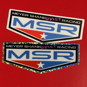 Meyer ShankQvist Racing Sticker Pack