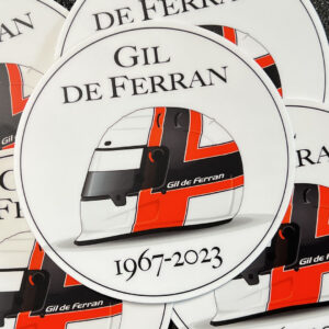 Gil de Ferran Round Tribute Sticker
