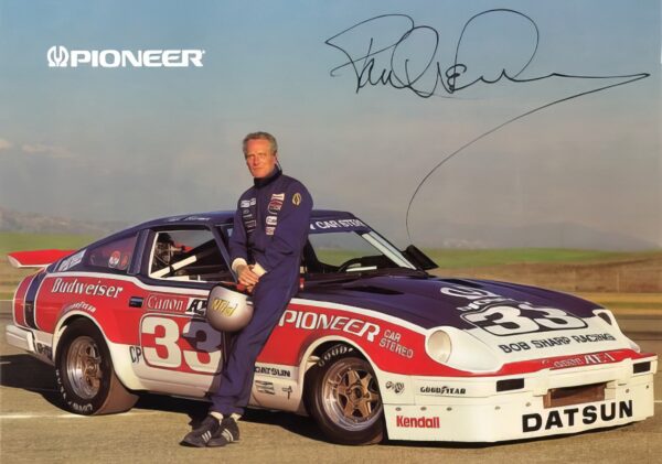 Pioneer Car Stereo Racing Patch Paul Newman Datsun IMSA GT - Image 3