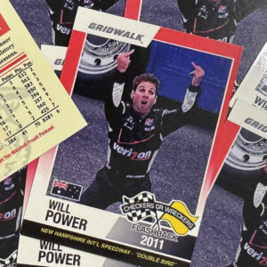 Will Power Double Bird Trading Cards