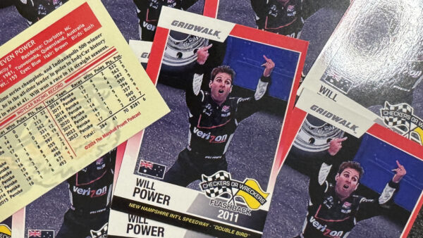 Will Power Double Bird Trading Cards