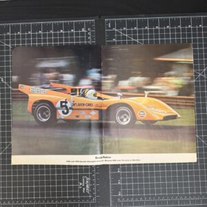 1970 McLaren M8D Can-Am Poster