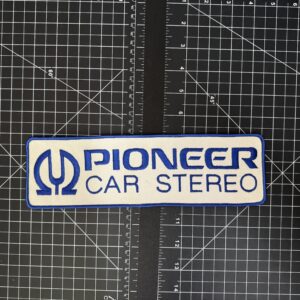 Pioneer Car Stereo Racing Patch Paul Newman Datsun IMSA GT
