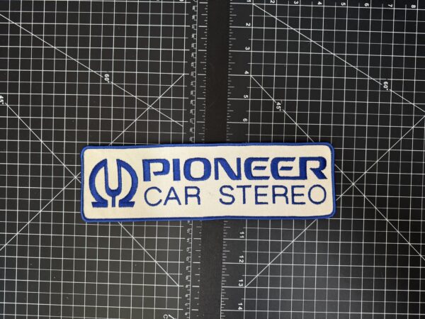 Pioneer Car Stereo Racing Patch Paul Newman Datsun IMSA GT