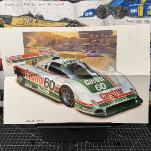 1988 Jaguar XJR-9 IMSA GTP Poster