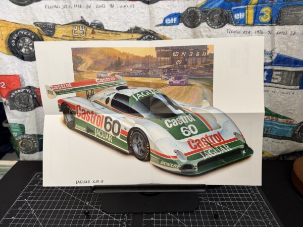 1988 Jaguar XJR-9 IMSA GTP Poster