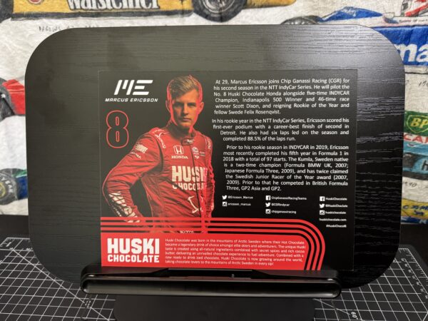 Marcus Ericsson Signed 2020 Chip Ganassi Racing Hero Cards - Image 2