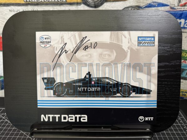 Felix Rosenqvist Signed 2020 Chip Ganassi Racing Hero Cards