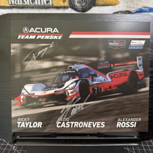 Acura Team Penske Signed 2020 Helio Castroneves - Ricky Taylor Hero Cards