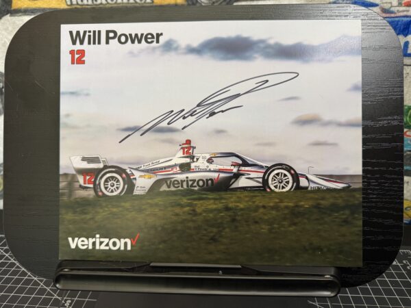 Will Power Signed 2020 Team Penske Hero Cards