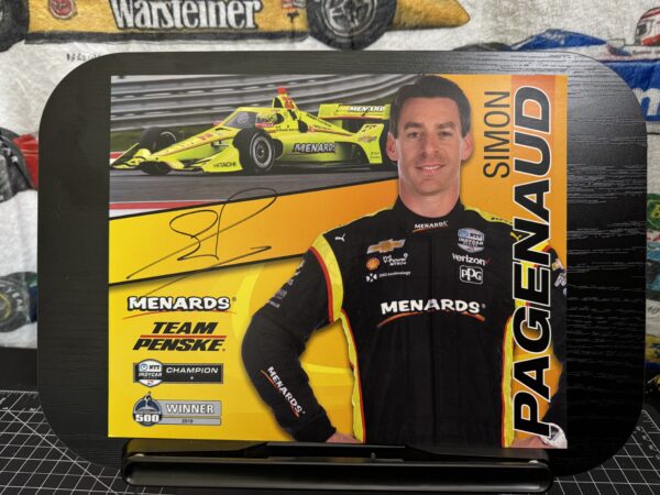 Simon Pagenaud Signed 2020 Team Penske Hero Cards