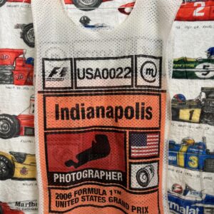 2006 Formula 1 Unites States Grand Prix Photo Vest