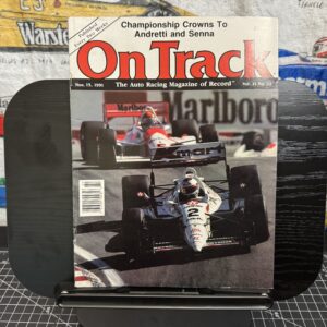 1991 On Track Magazine Nov. 15 Michael Andretti Cover