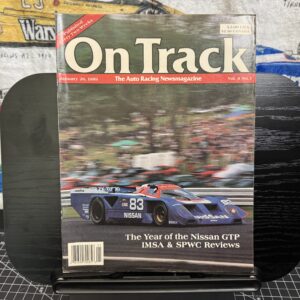 1989 On Track Magazine Jan. 26 Nissan IMSA GTP Cover