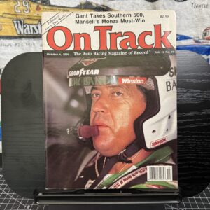 1991 On Track Magazine Oct. 4 Harry Gant Cover