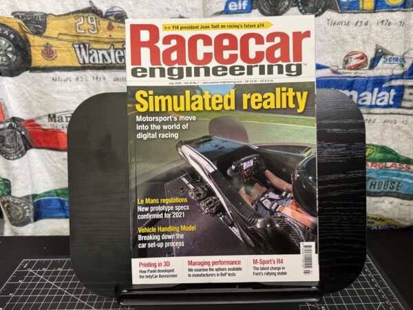 2020 Racecar Engineering Magazine July Simulators Cover