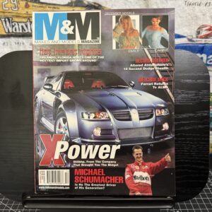 2002 Makes and Models Magazine Schumacher Cover