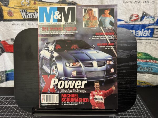 2002 Makes and Models Magazine Schumacher Cover