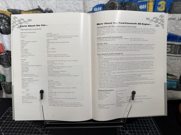 1998 Newman/Haas Racing CART IndyCar Press Kit - Image 3
