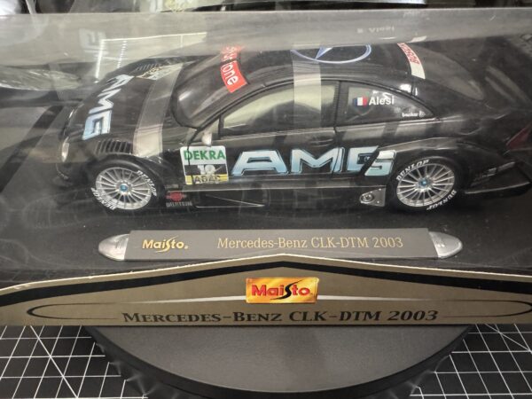 2003 Jean Alesi Mercedes-Benz CLK DTM 1:18 Model Maisto