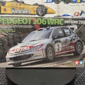 2002 Peugeot 206 WRC 1:24 Model Tamiya