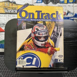 1987 On Track Magazine Oct. 26 Nigel Mansell Cover