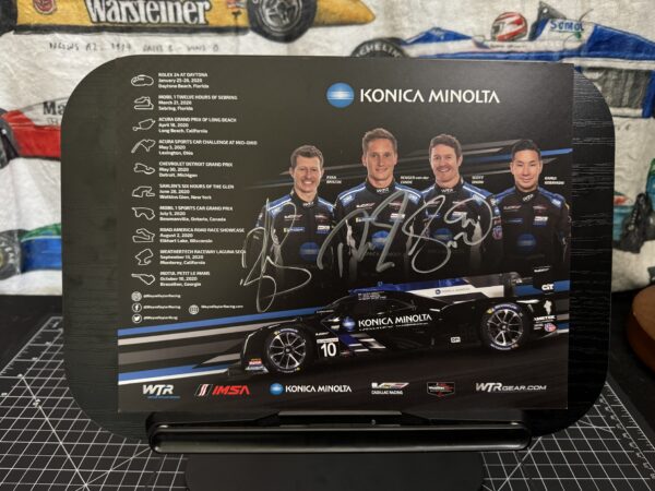 2020 Wayne Taylor Racing Signed Cadillac DPi Hero Cards