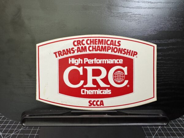 1981 Trans-Am CRC Chemicals Championship Sticker