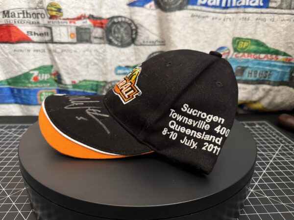 Mark Winterbottom Signed 2011 V8 Supercars Hat - Image 2