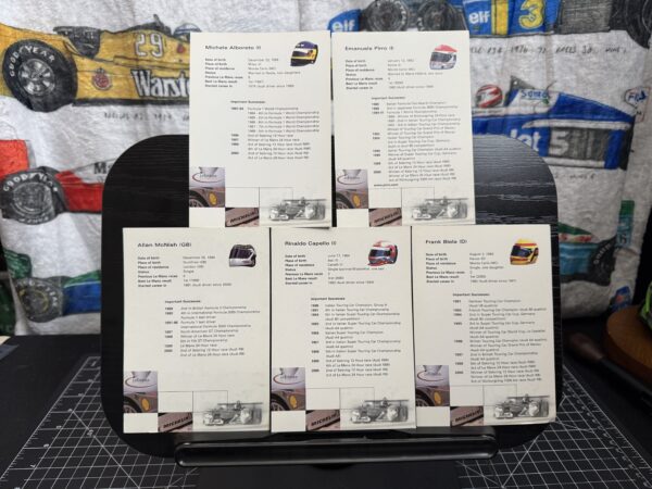 2001 Audi Le Mans Hero Cards Alboreto Biela Capello McNish Pirro - Image 2