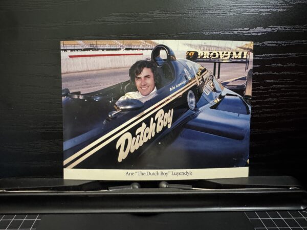 Arie Luyendyk CART IndyCar Hero Card