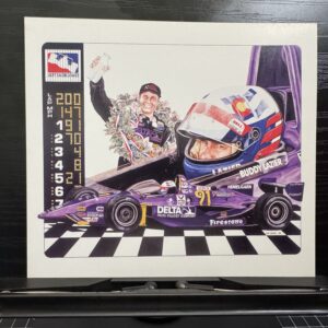 1996 Buddy Lazier Indy 500 Winner Hero Card
