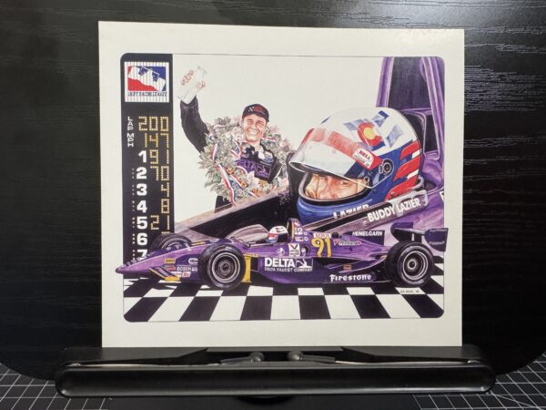 1996 Buddy Lazier Indy 500 Winner Hero Card