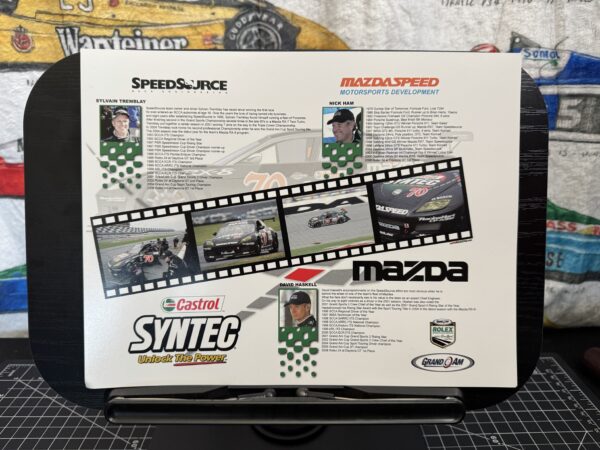 2009 Mazda RX-8 Grand-Am Rolex GT Hero Cards - Image 2