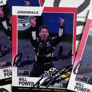 CHARITY: Double Signed Will Power Double Bird Cards