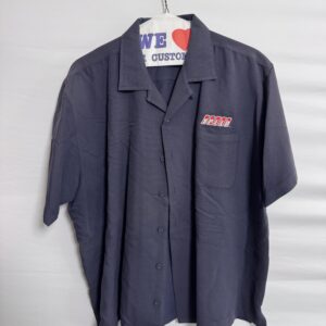 Vintage SPEED Channel Shirt Dark Blue