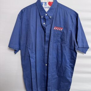 Vintage SPEED Channel Shirt Blue