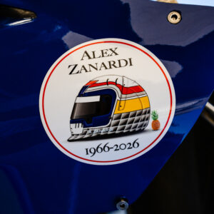 Alex Zanardi Tribute Sticker