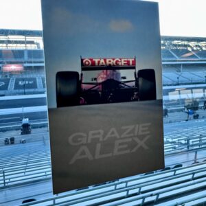 Alex Zanardi Farewell Sticker - Grazie Alex